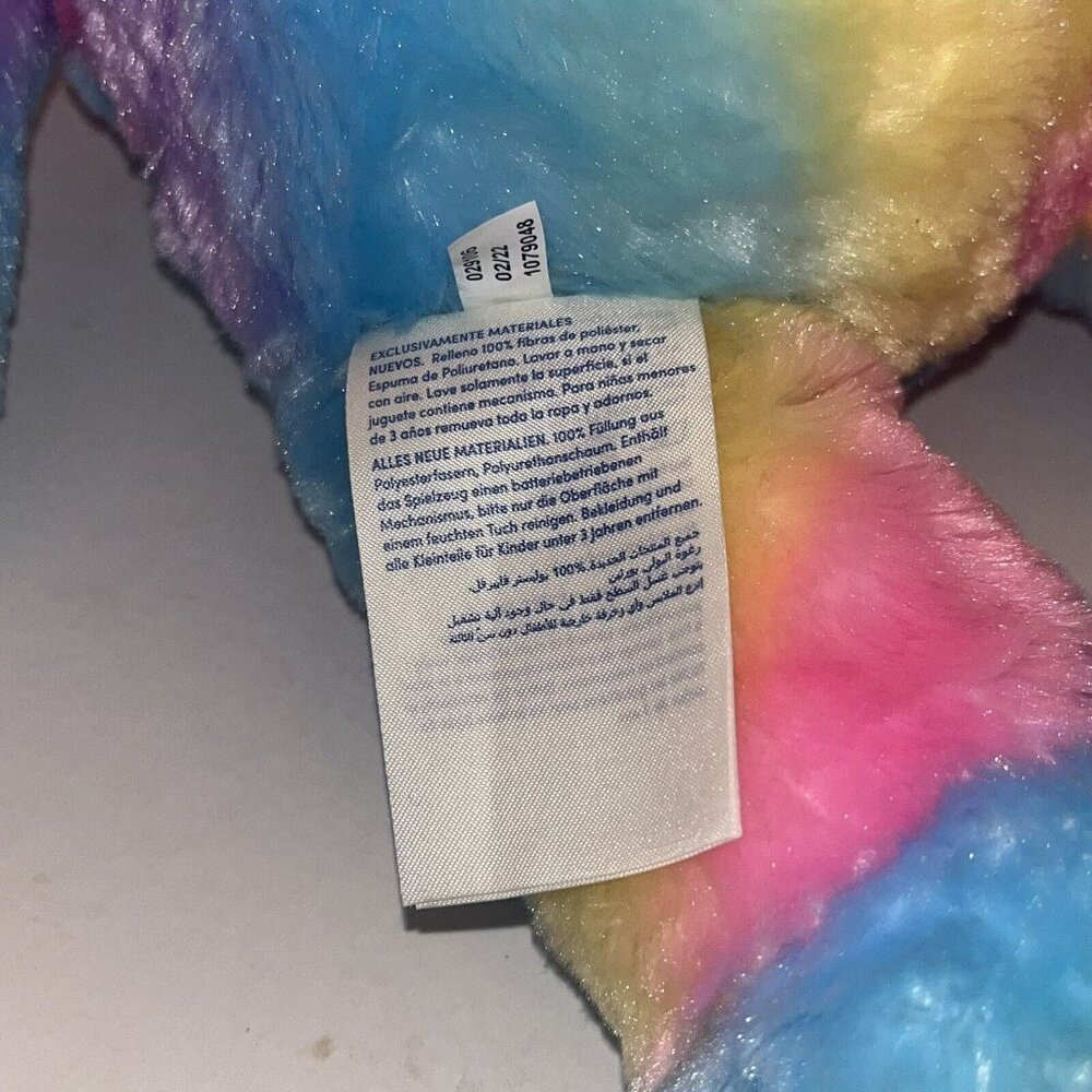 17" Build A Bear Great Wolf Lodge EXCLUSIVE RAINBOW Plush Limited Edition BAB - Picture 7 of 10